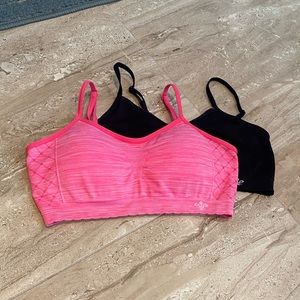 2 sports bras (being sold as a set)